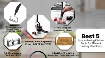 Top 5 Space-Saving Kitchen Tools for Small Holiday Gatherings