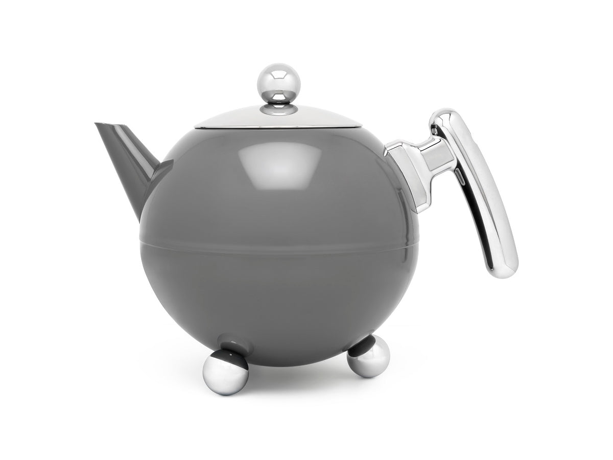 41 fl oz Teapot SS White Cloud BELLA RONDE – Gourmet Kitchenworks