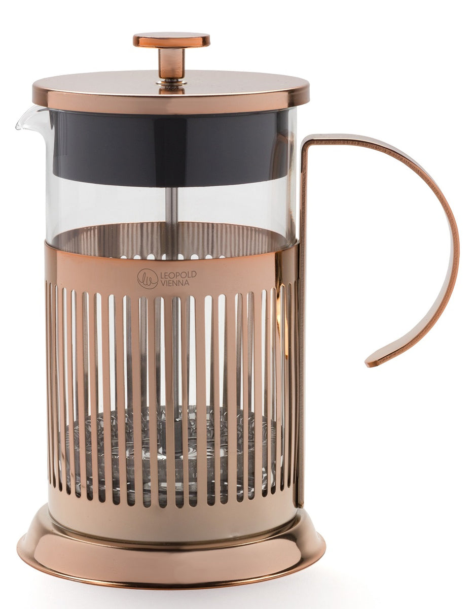 Leopold Vienna 27 fl.oz. French Press Copper – Gourmet Kitchenworks