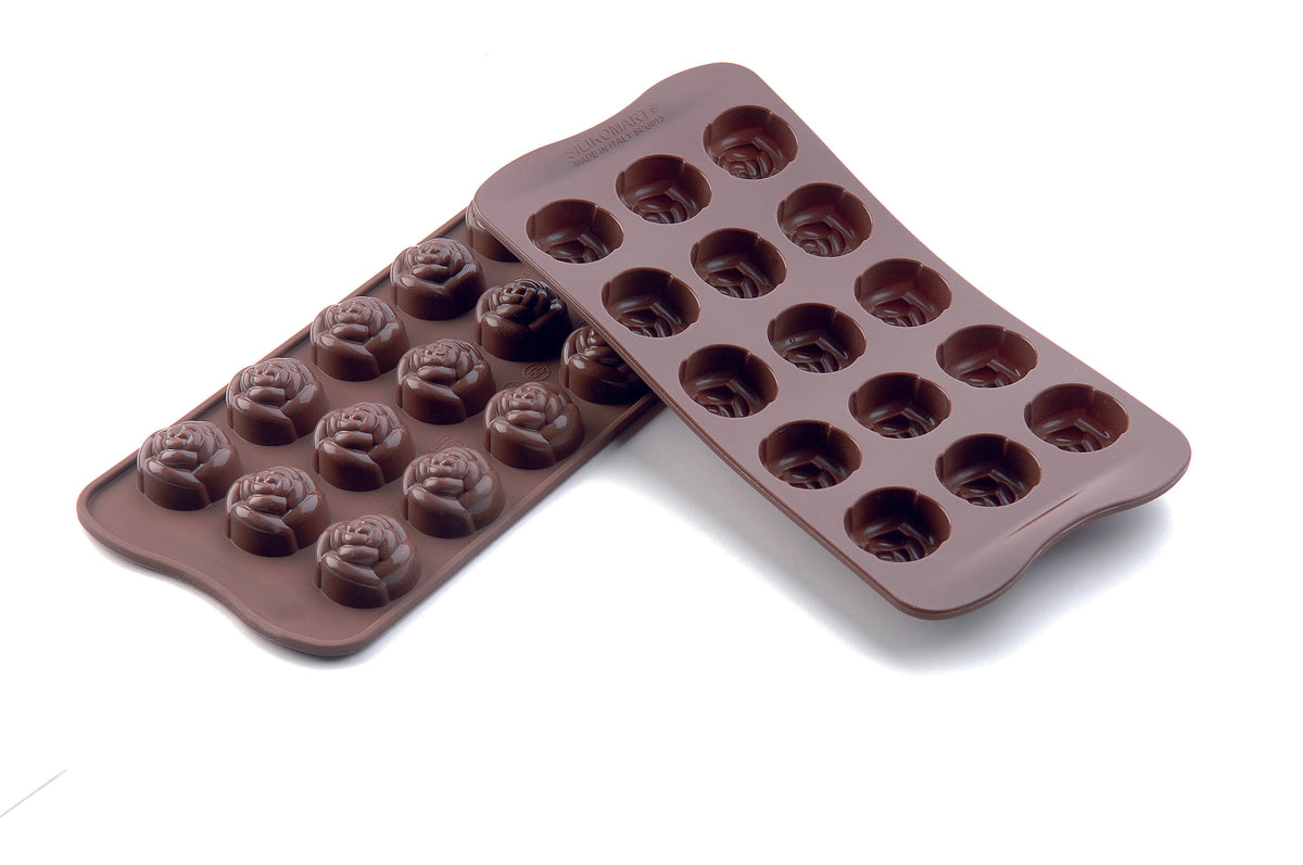 ROSE Texture Chocolate Bar Silicione Mold