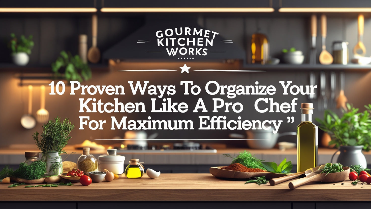 10 Proven Ways to Organize Your Kitchen Like a Pro Chef for Maximum Efficiency 