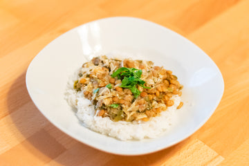 Cilantro Lime Chicken and Lentils