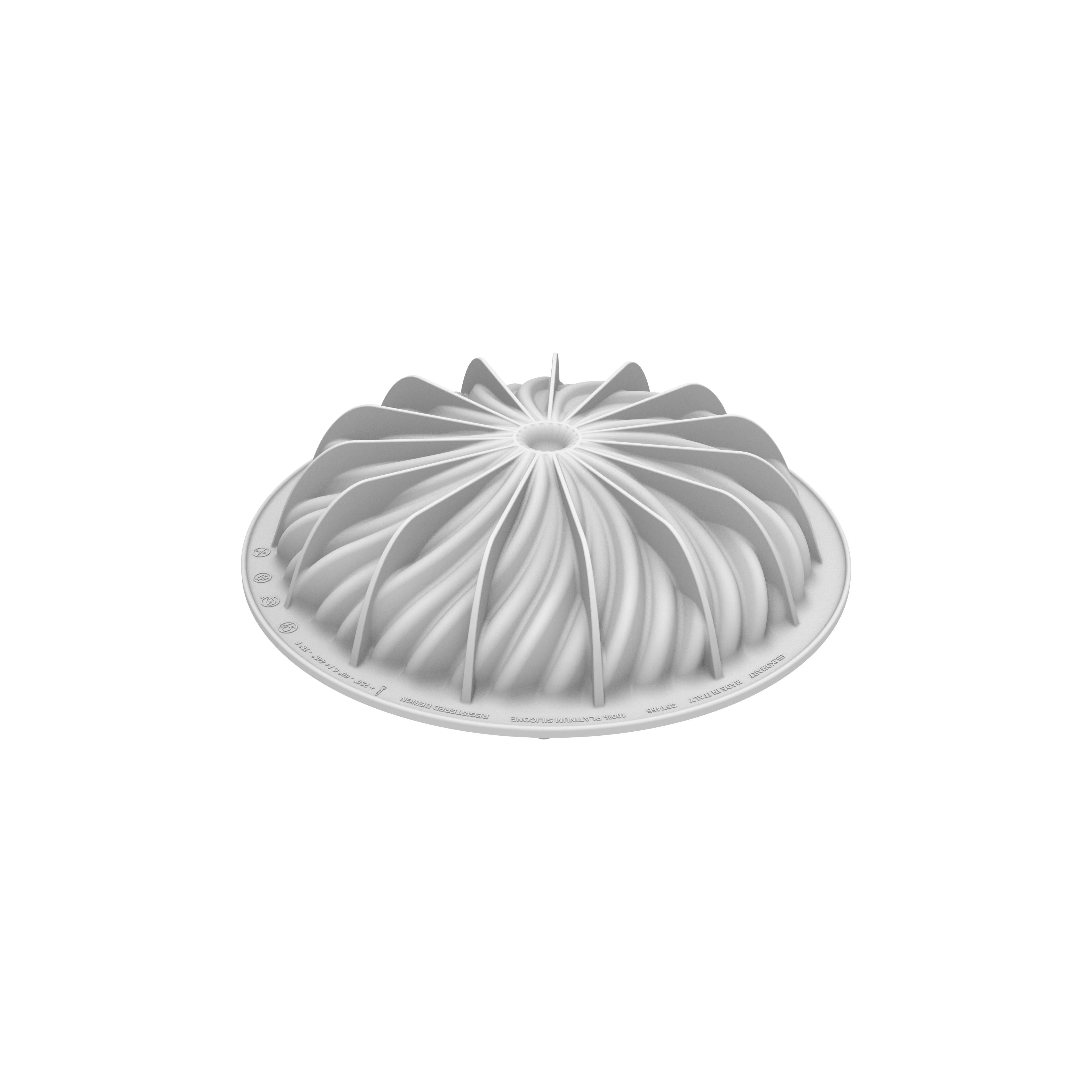 Silikomart Platinum Silicone Mould - 1460ml Grey Baking Mold For Cakes & Desserts - View #10