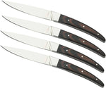 Load image into Gallery viewer, Portehouse 4-piece Steak Knife Set with Chocolate Wood Handle SK-7A
