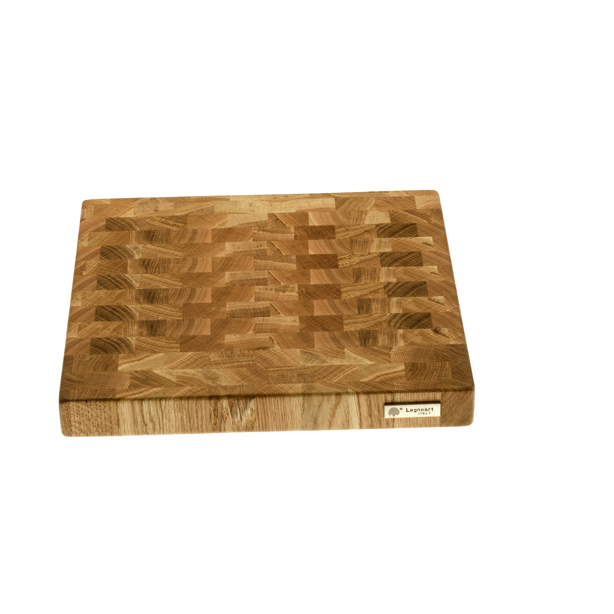 BUTCHER CHOPPING BOARD END GRAIN NATURAL OAK WOOD