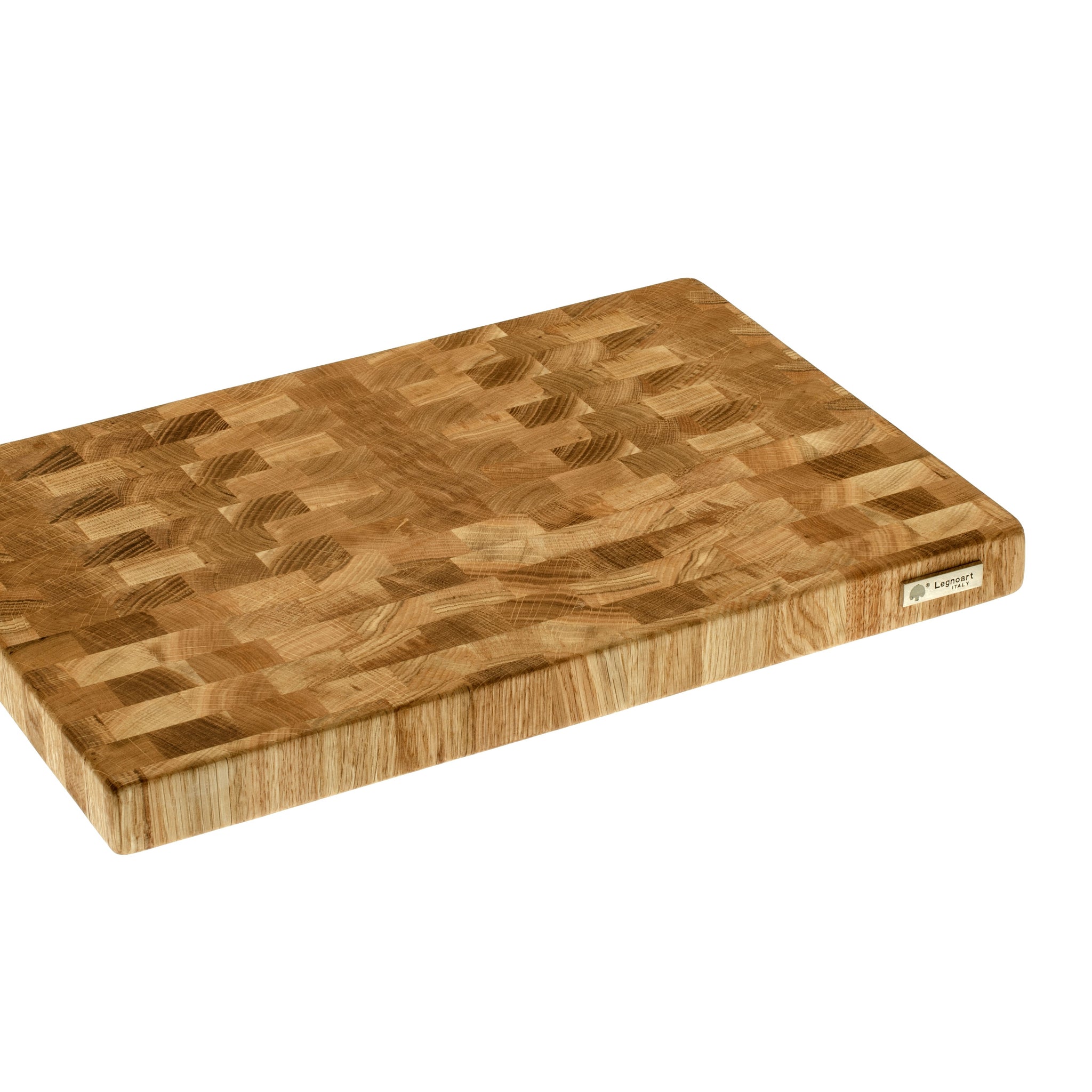 Butcher Chopping Board - End Grain Natural Oak Wood