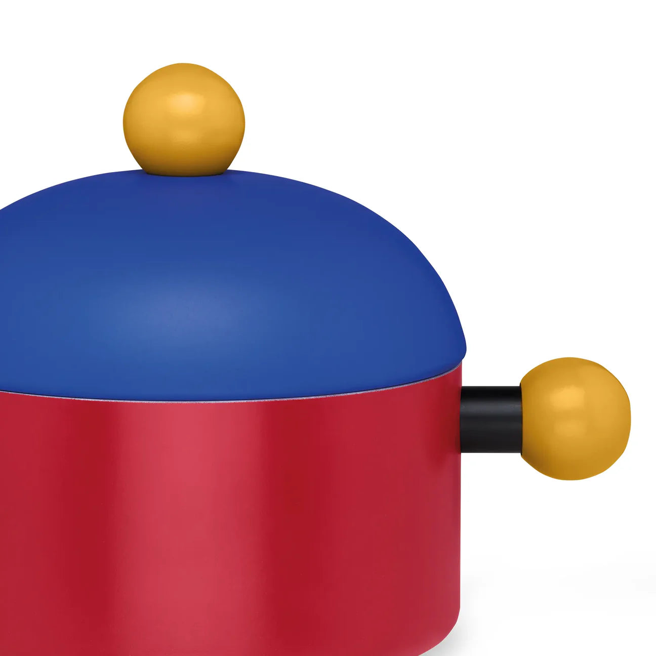 3 Qt Casserole w/Lid 24 cm Bubble pan Red/Yellow/Blue with Lid