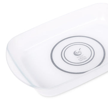 SINTESI COATED GLASS 9" X 13" MEDIUM RECTANGULAR DISH