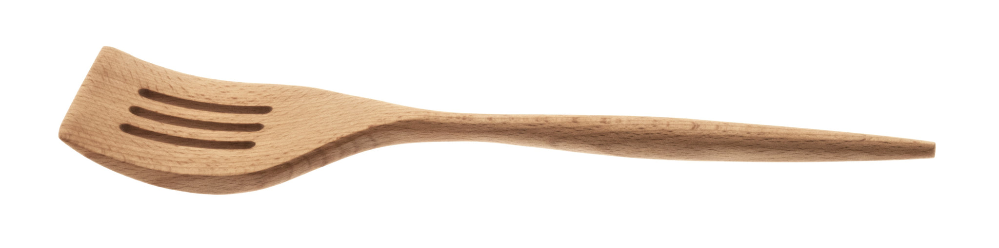 Solid Ashwood Utensil with Flat top and slits