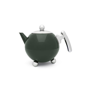 Teapot Duet® Bella Ronde 1.2L, Dark Green