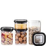 Load image into Gallery viewer, Food Storage Containers PANTRY, 4pat set, 400 ml + 2 x 900ml + 1400ml
