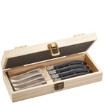Load image into Gallery viewer, Steak knife set BASCO, 4 pcs. in an elegant pine box
