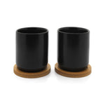 Load image into Gallery viewer, Tea mug Umea, black, set of 2

