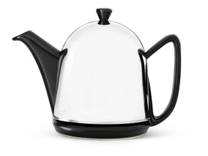 1510Z Teapot Ceramic/ SS Black COSY MANTO