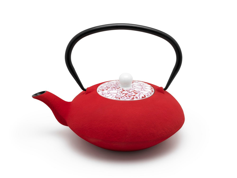 40 fl oz. Teapot Yantai Red