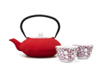 Load image into Gallery viewer, 40 fl oz. Teapot Yantai Red

