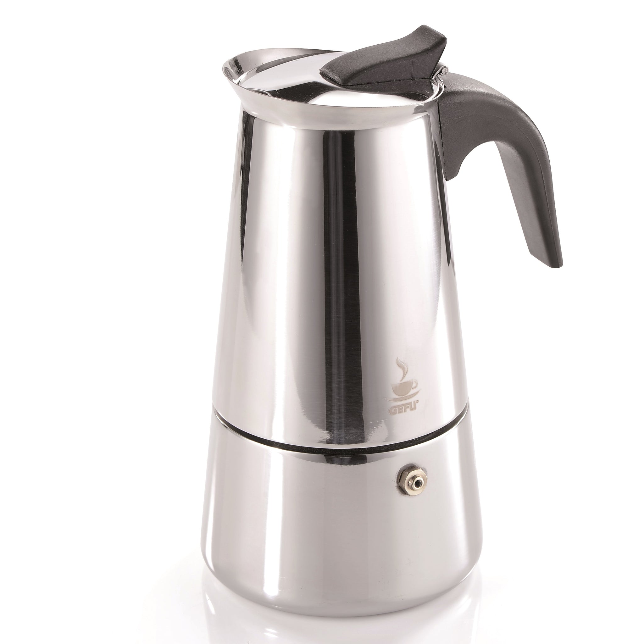 GEFU Espresso Maker Stainless Steel EMILIO 4 Cup 16150