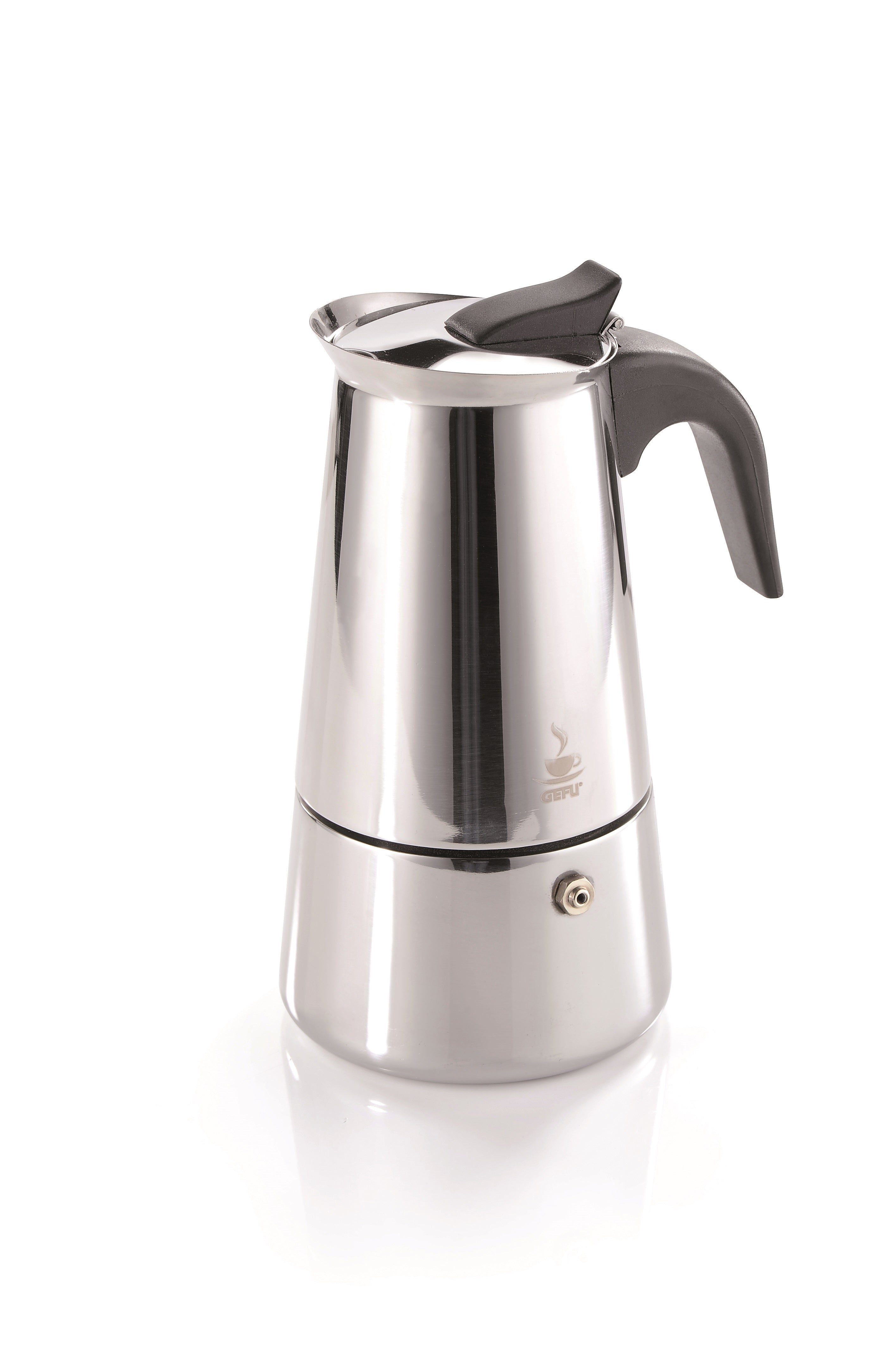 GEFU Espresso Maker Stainless Steel EMILIO 4 Cup 16150