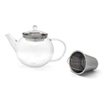 Load image into Gallery viewer, Glass Teapot with Stainless Filter RAVELLO
