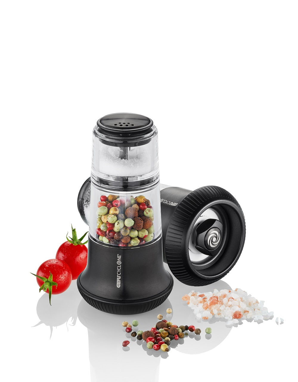 Pepper Mill with Salt Shaker X-PLOSION, Black 34624
