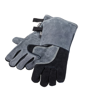 Barbecue gloves BBQ, suede leather 89529