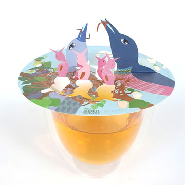 Bird's Tree Blue/Pink (2 Piece)