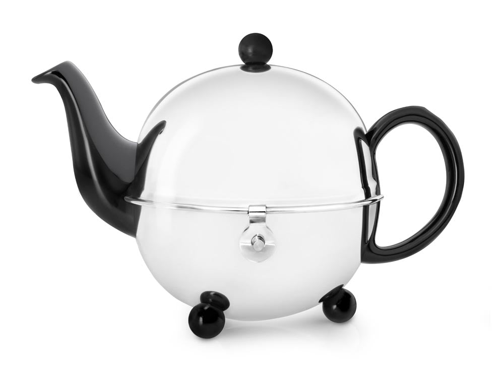 1301Z Teapot Ceramic/SS Black COSY