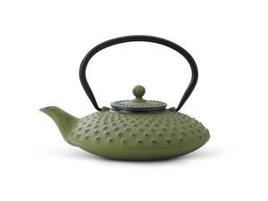 27 fl oz Teapot Cast Iron Green XILIN