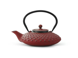 27 fl oz Teapot Cast Iron Red XILIN