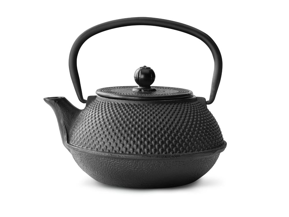 27 fl oz Teapot Cast Iron Black JANG