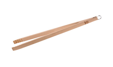 Wood BBQ Tongs