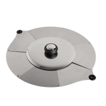 Load image into Gallery viewer, Fan Lid  fits pans 5-12&quot; diameter

