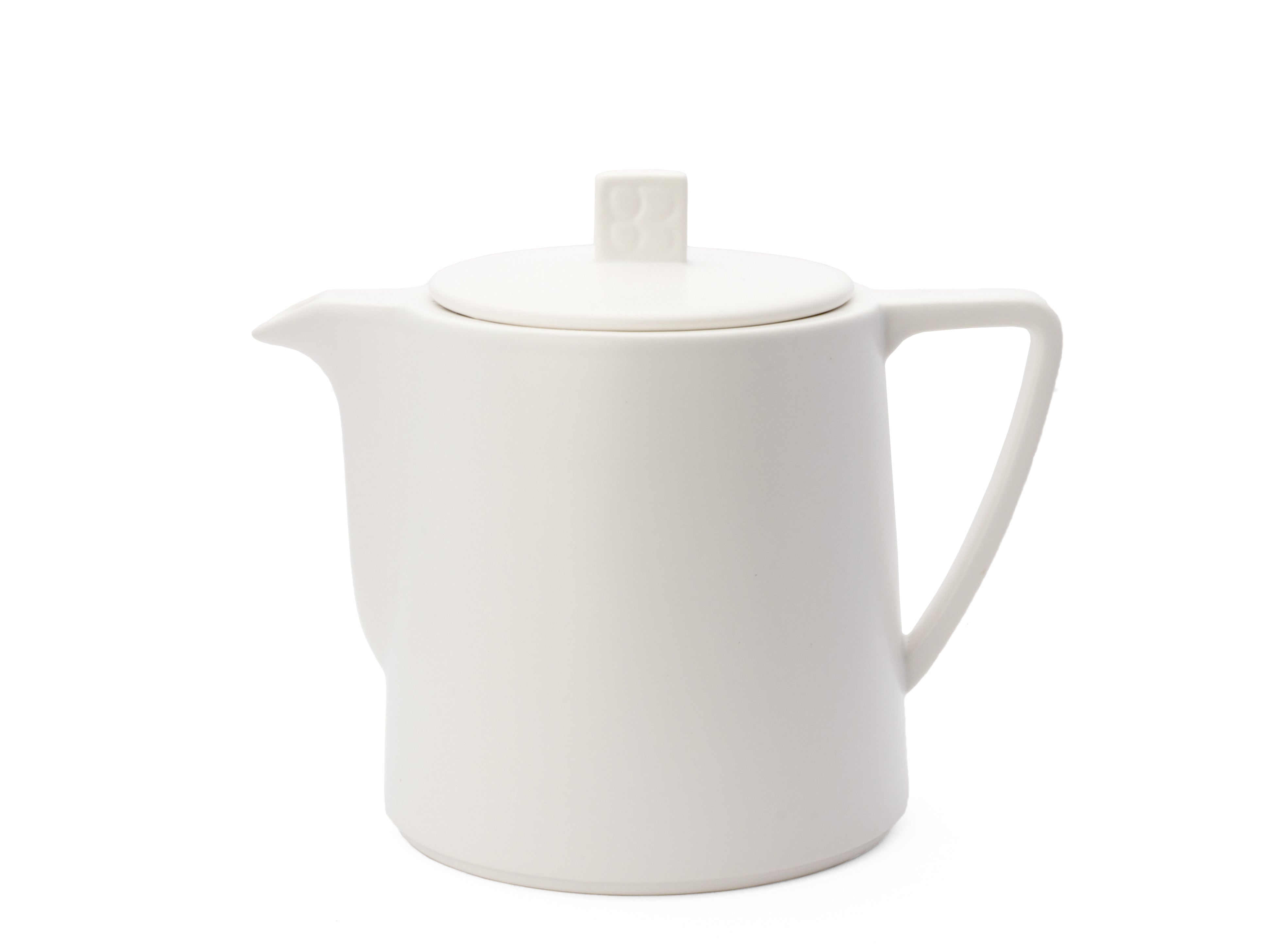 34 fl oz Teapot Ceramic White LUND