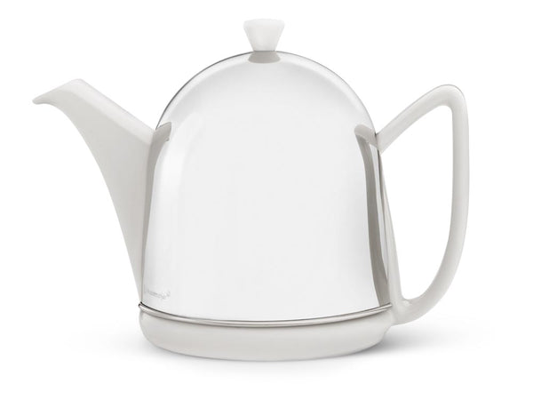 1510WK Teapot Ceramic/ Copper Spring White COSY MANTO – Gourmet Kitchenworks